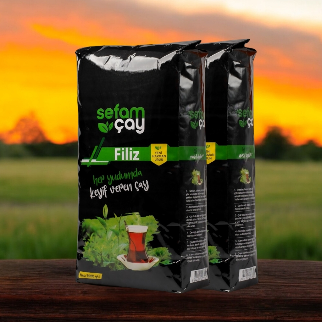 Sefam Çay Filiz Serisi 5Kg ( 1Koli ) 2 Adet
